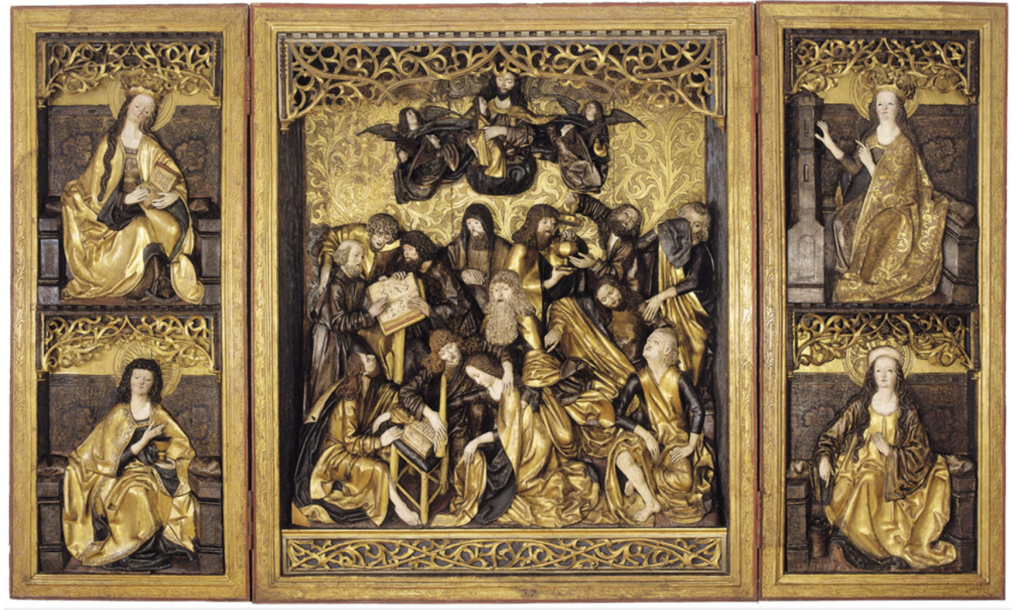 Mistrz Zaśnięcia Marii, poliptyk Zaśnięcia Marii, 1492